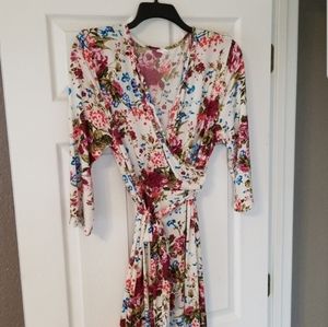 Pinkblush Floral Maxi / Maternity dress